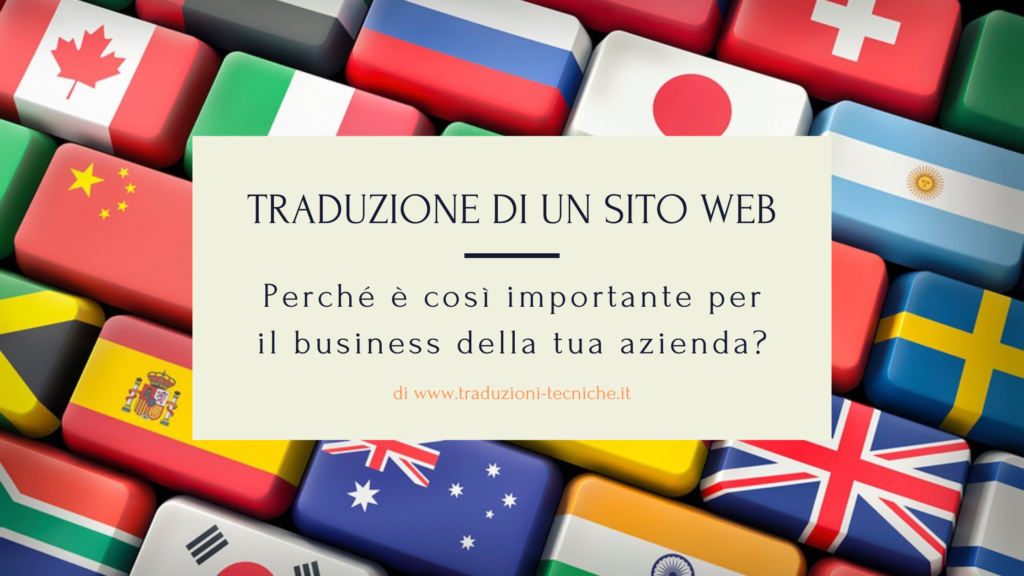 Traduzione sito web